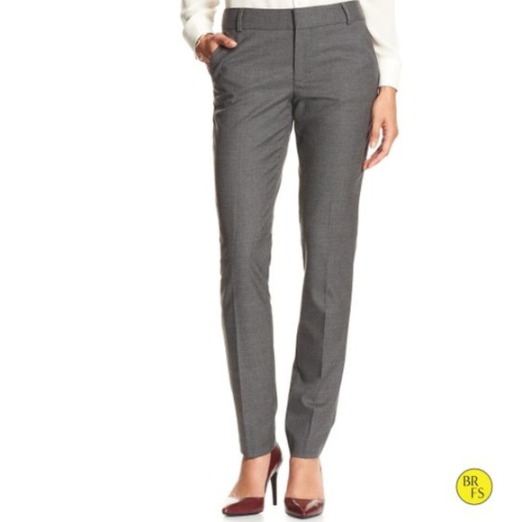 Banana Republic Pants - BANANA REPUBLIC Factory Martin Fit Pants 4 Long